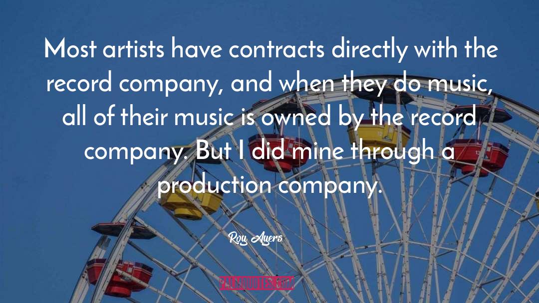 Distilleries Company quotes by Roy Ayers