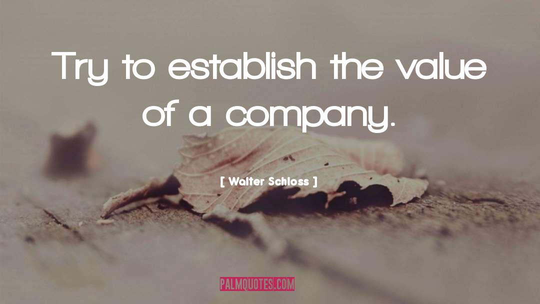Distilleries Company quotes by Walter Schloss