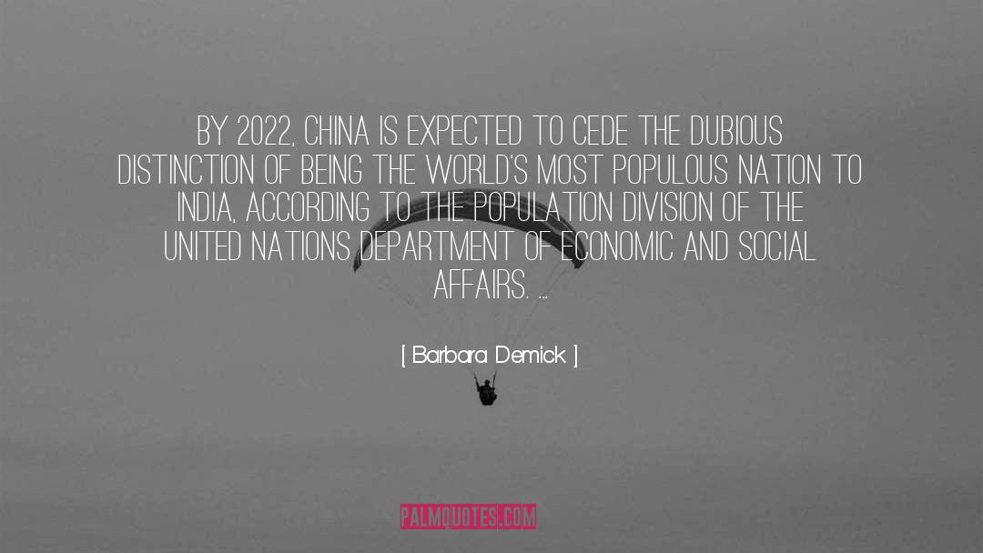 Distinction 39 quotes by Barbara Demick