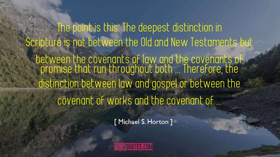 Distinction 39 quotes by Michael S. Horton