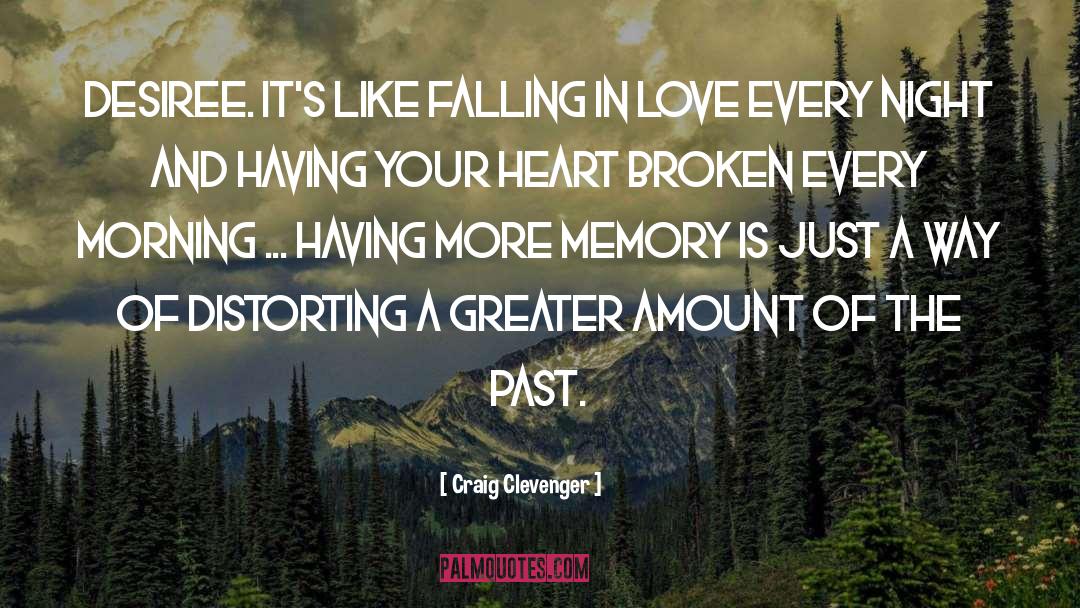 Distorted Memories quotes by Craig Clevenger