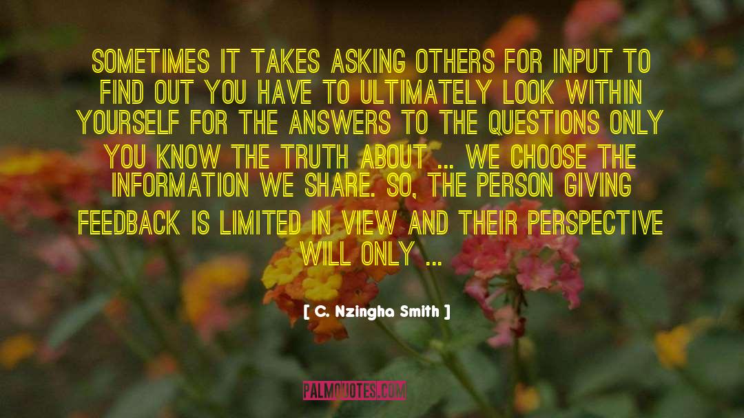 Distorted Views quotes by C. Nzingha Smith