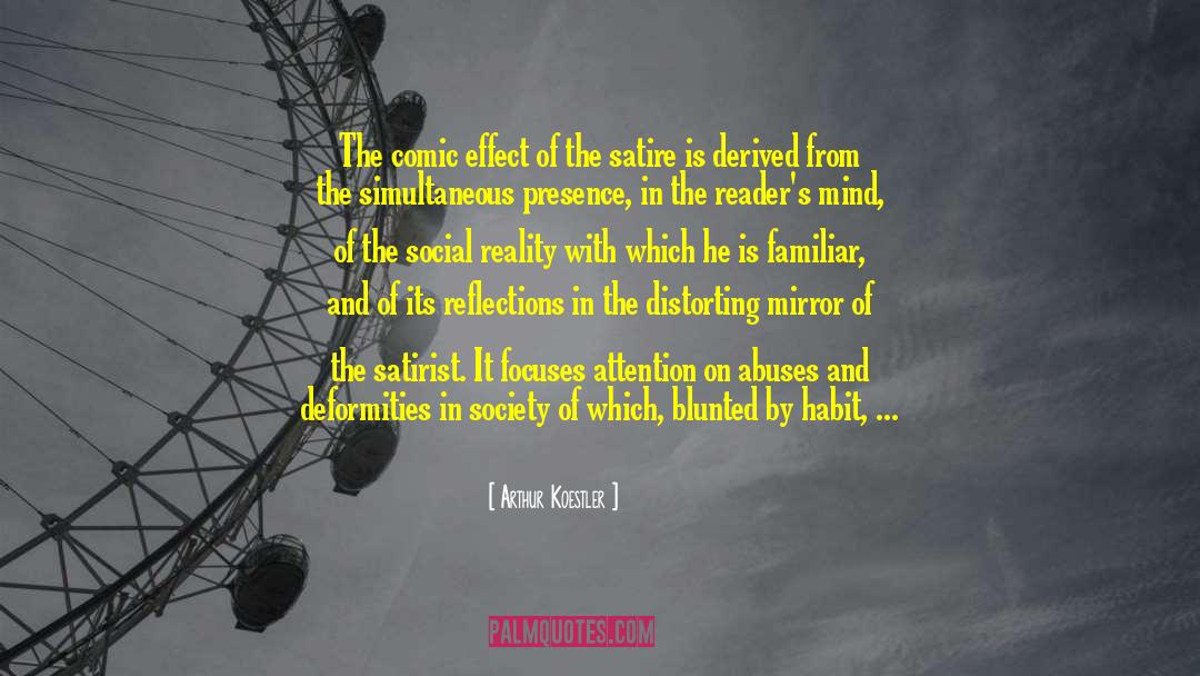 Distorting quotes by Arthur Koestler