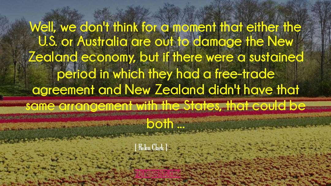 Distorting quotes by Helen Clark