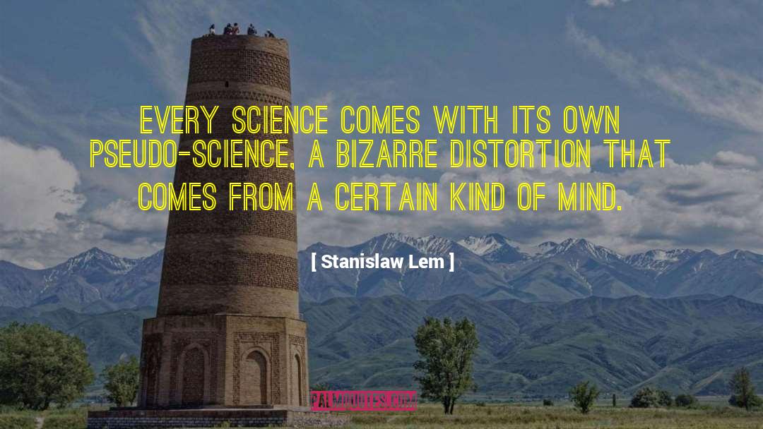 Distortion quotes by Stanislaw Lem