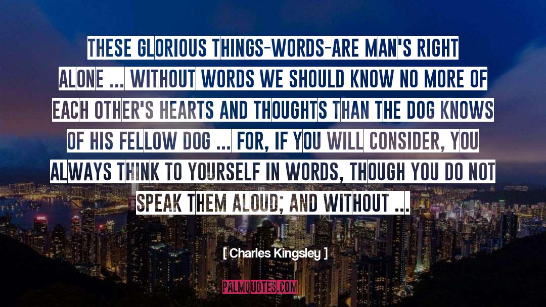 Distracted Thoughts quotes by Charles Kingsley