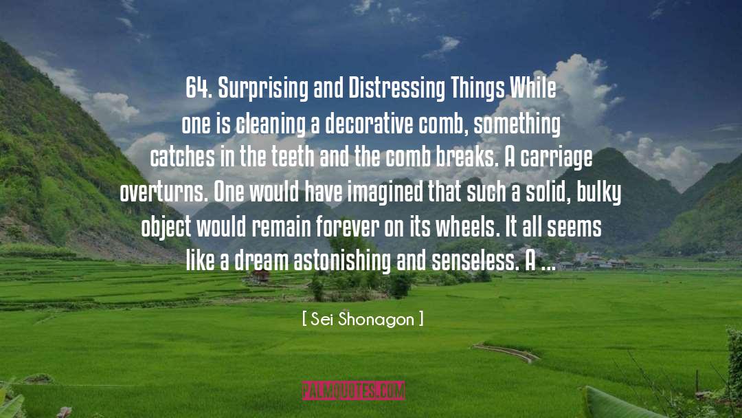 Distressing quotes by Sei Shonagon