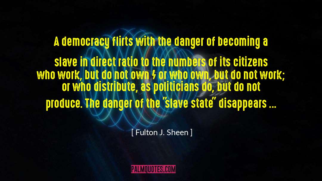 Distribute quotes by Fulton J. Sheen