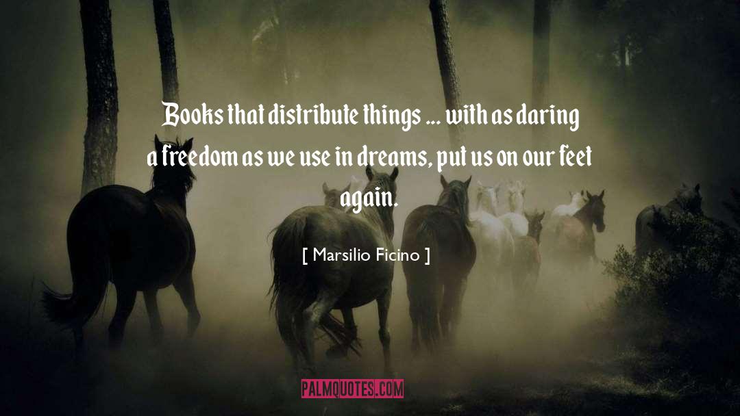 Distribute quotes by Marsilio Ficino