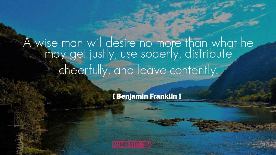 Distribute quotes by Benjamin Franklin