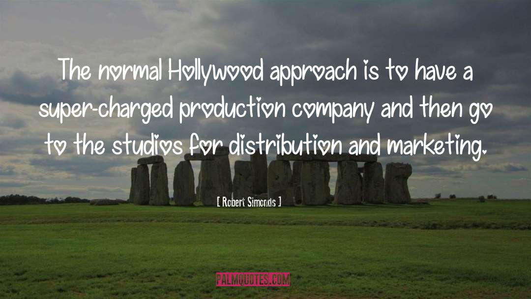 Distribution quotes by Robert Simonds