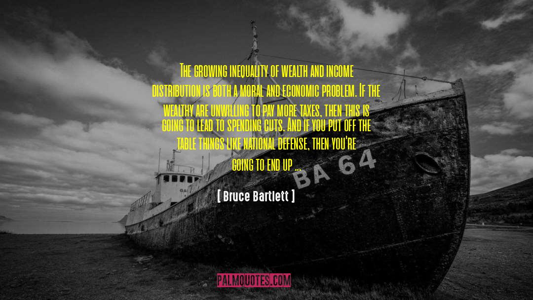 Distribution quotes by Bruce Bartlett