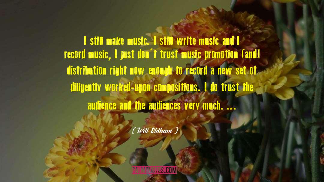 Distribution quotes by Will Oldham