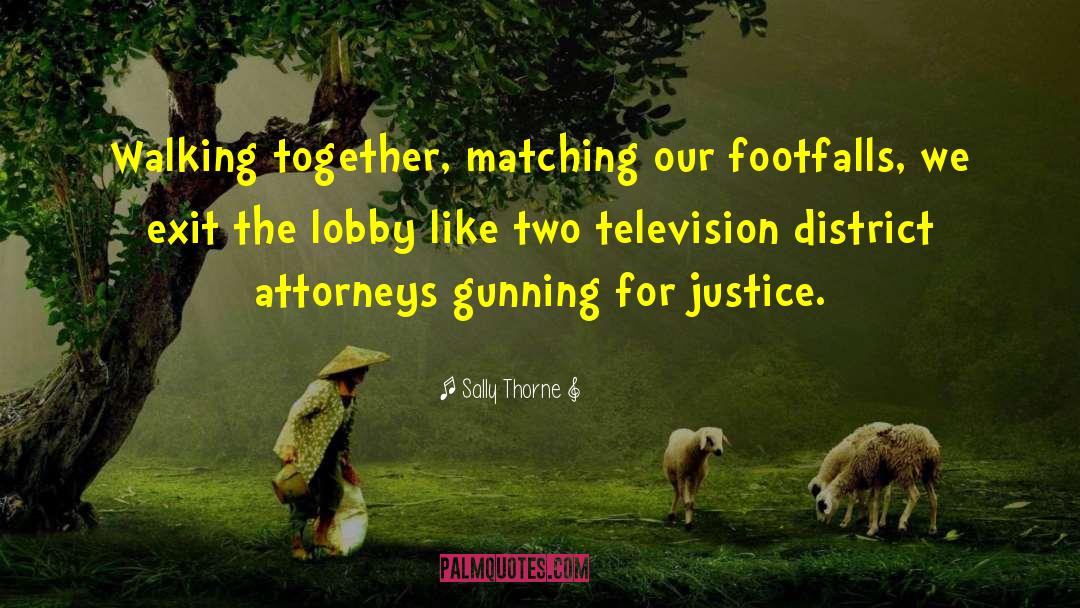 District Attorneys quotes by Sally Thorne