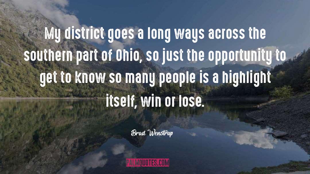 District quotes by Brad Wenstrup