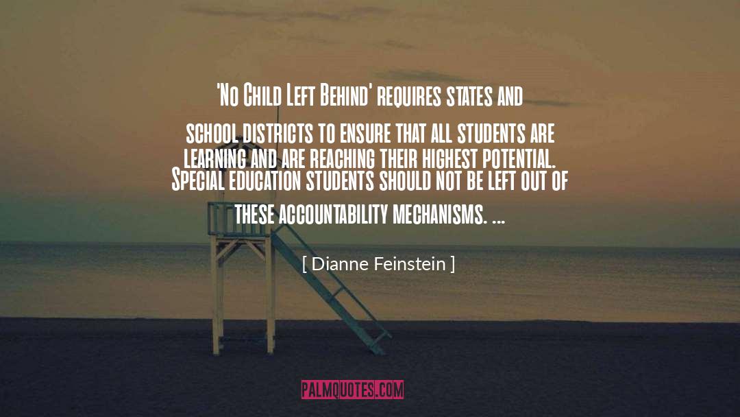 Districts quotes by Dianne Feinstein