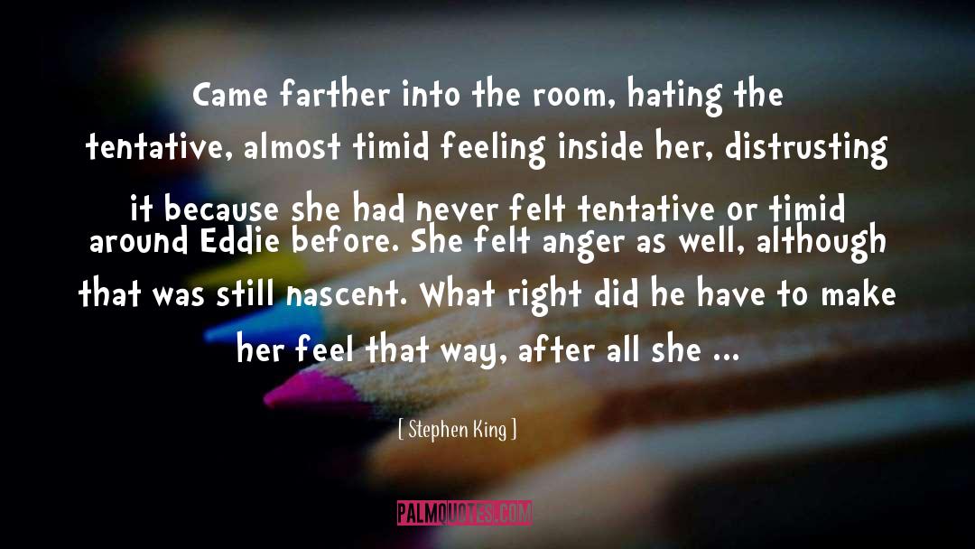 Distrusting Others quotes by Stephen King