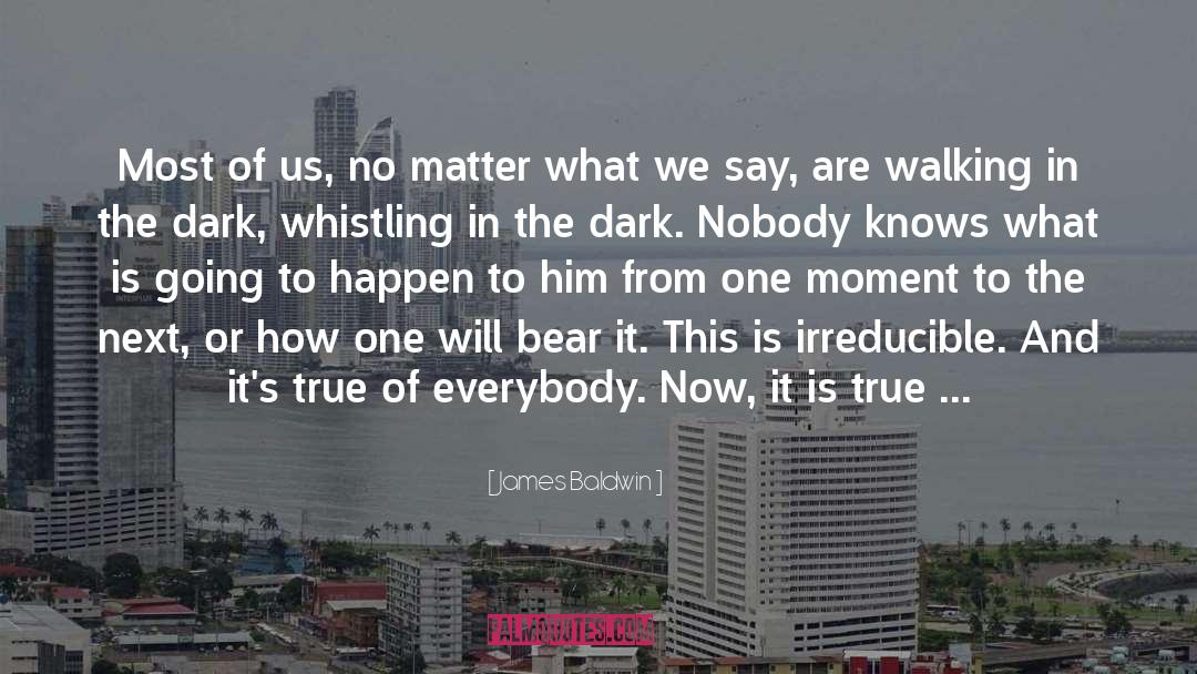 Disturb quotes by James Baldwin