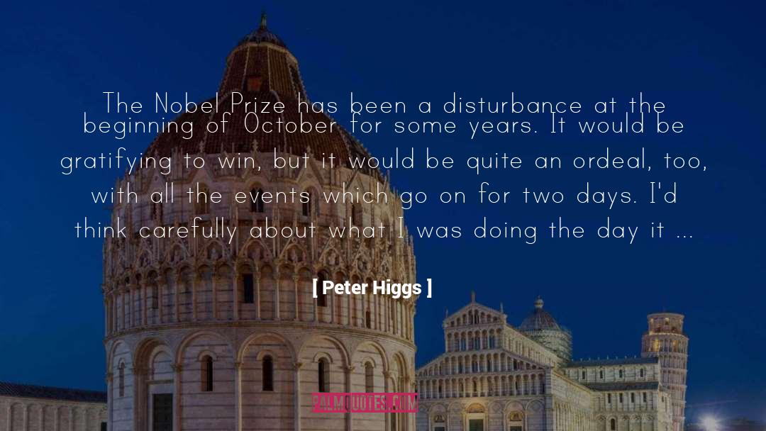 Disturbance quotes by Peter Higgs
