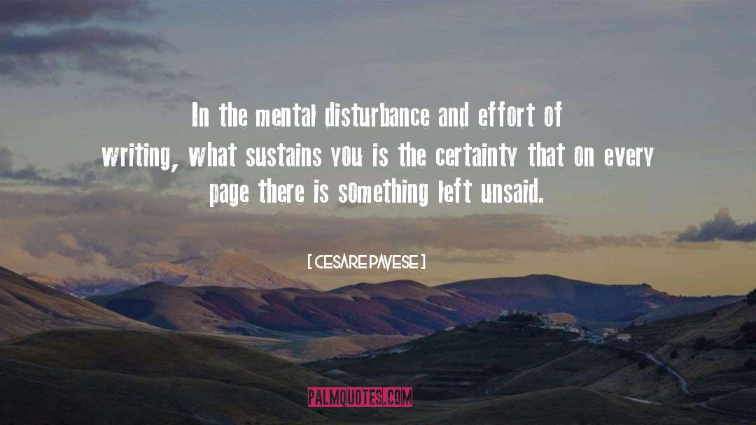 Disturbance quotes by Cesare Pavese