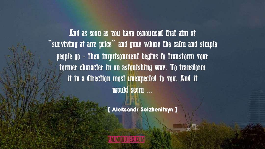 Disturbance quotes by Aleksandr Solzhenitsyn