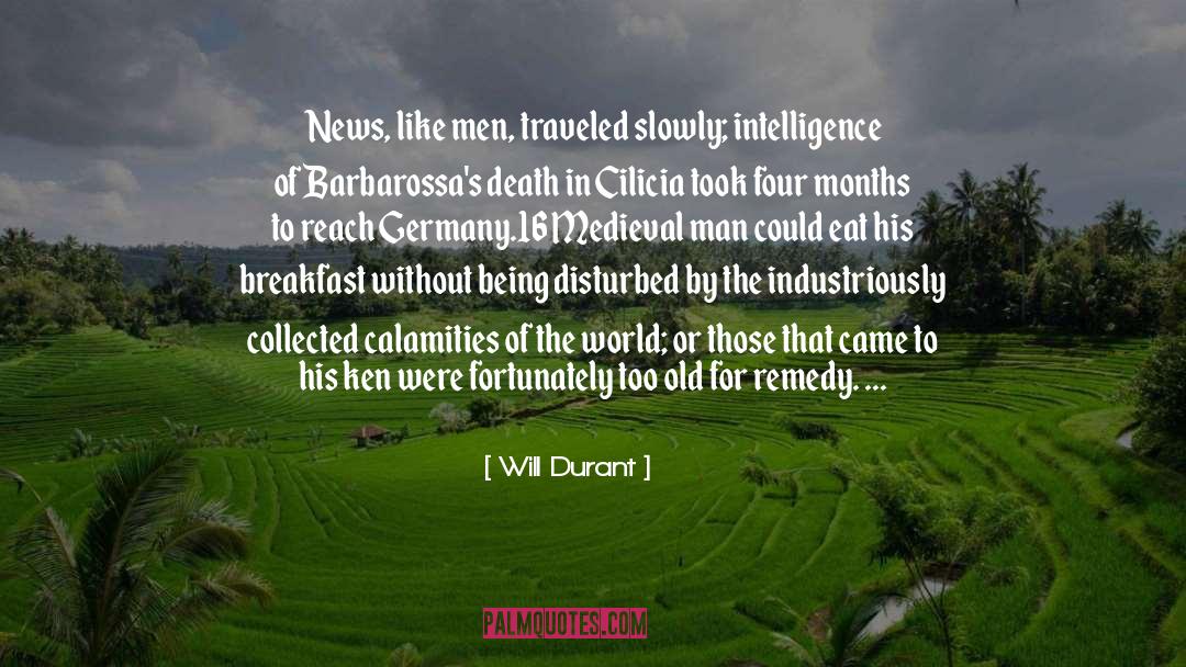 Disturbed quotes by Will Durant