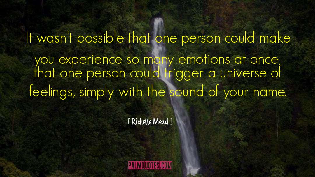 Disturbing Emotions quotes by Richelle Mead