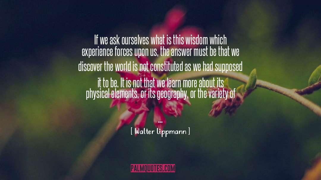 Disturbing quotes by Walter Lippmann