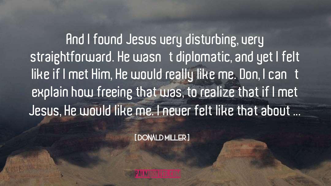 Disturbing quotes by Donald Miller