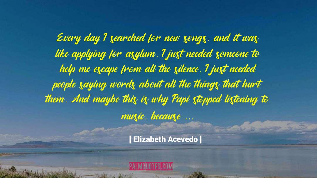 Disulphide Bridge quotes by Elizabeth Acevedo