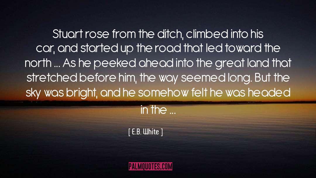 Ditch quotes by E.B. White