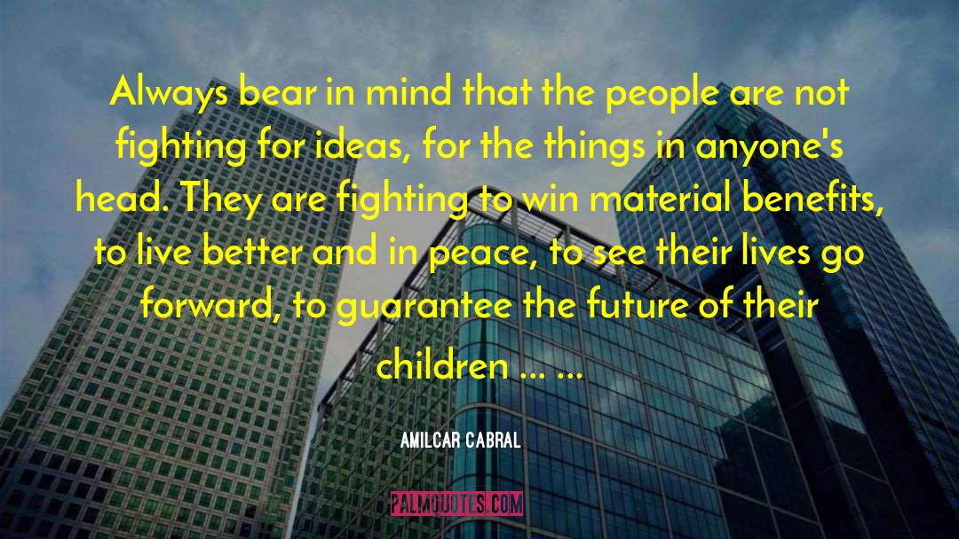 Ditz Bears quotes by Amilcar Cabral