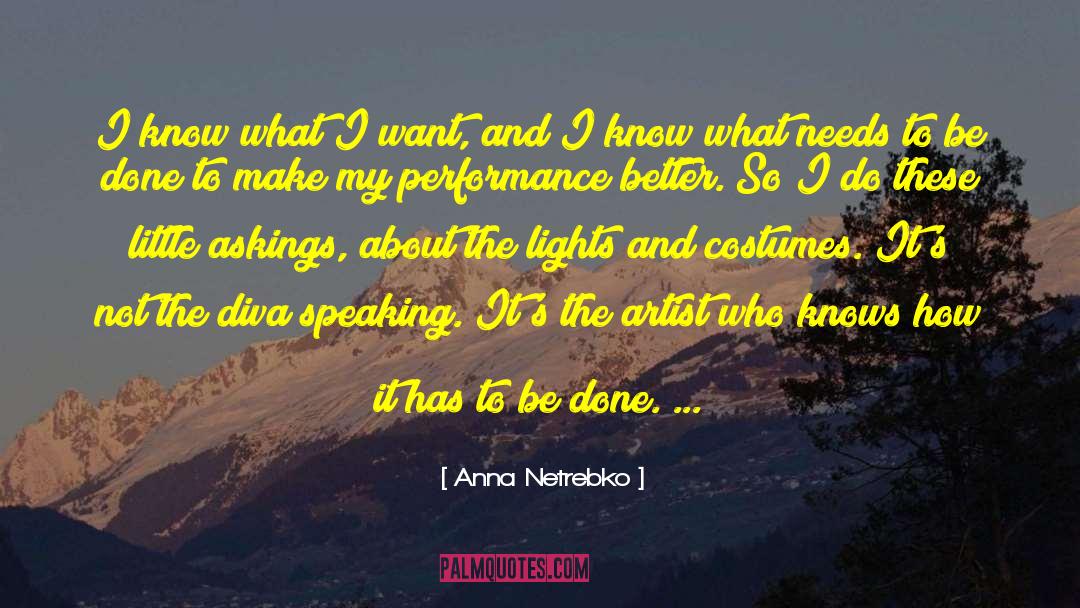 Diva quotes by Anna Netrebko