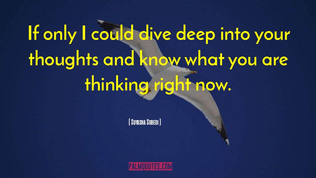 Dive quotes by Suyasha Subedi
