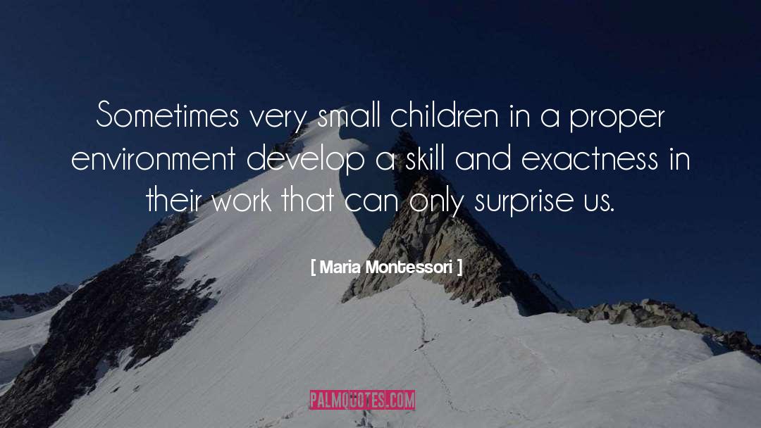 Divemaster Skills quotes by Maria Montessori