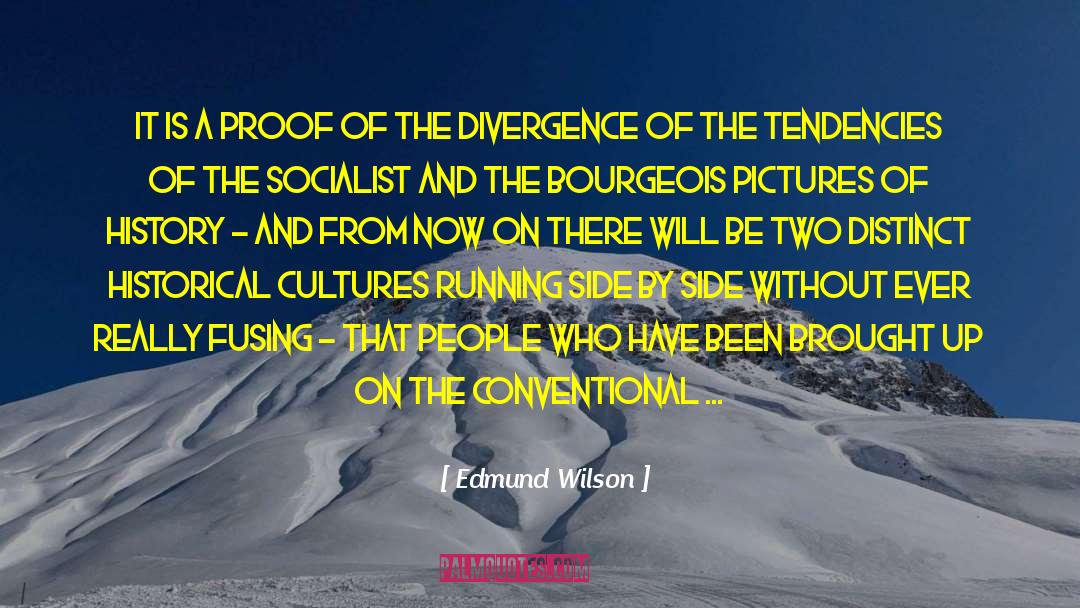 Divergence quotes by Edmund Wilson