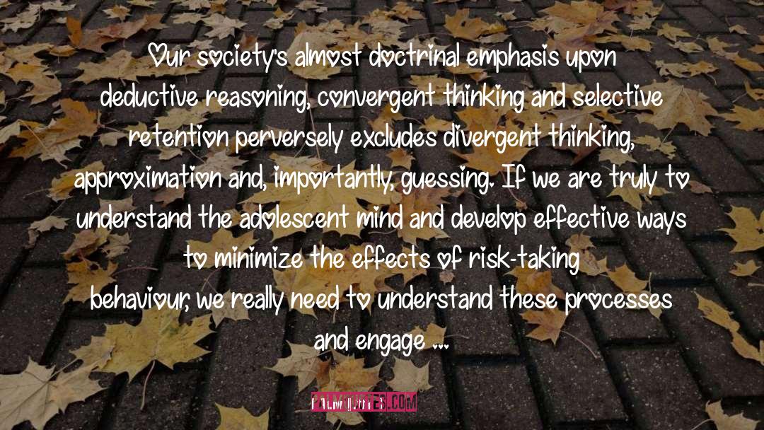 Divergent Thinking quotes by Tony Little