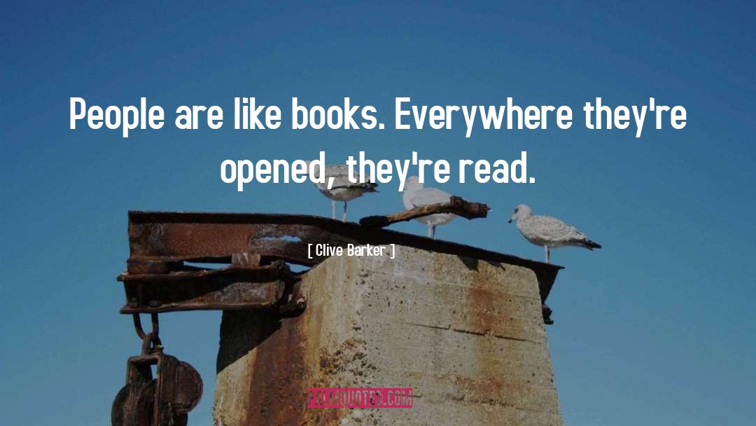 Diverse Books quotes by Clive Barker