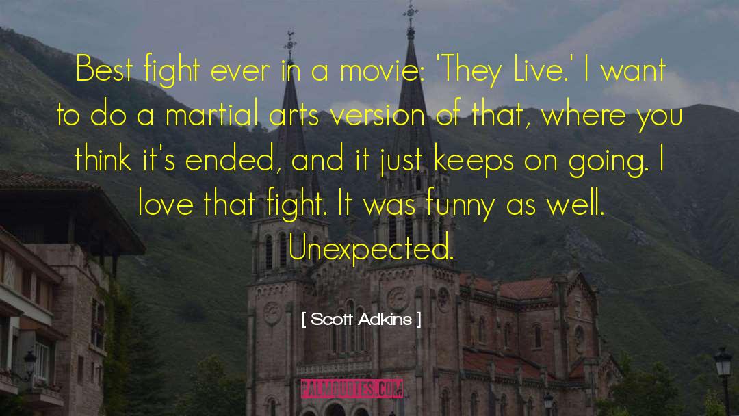 Diverse Love quotes by Scott Adkins
