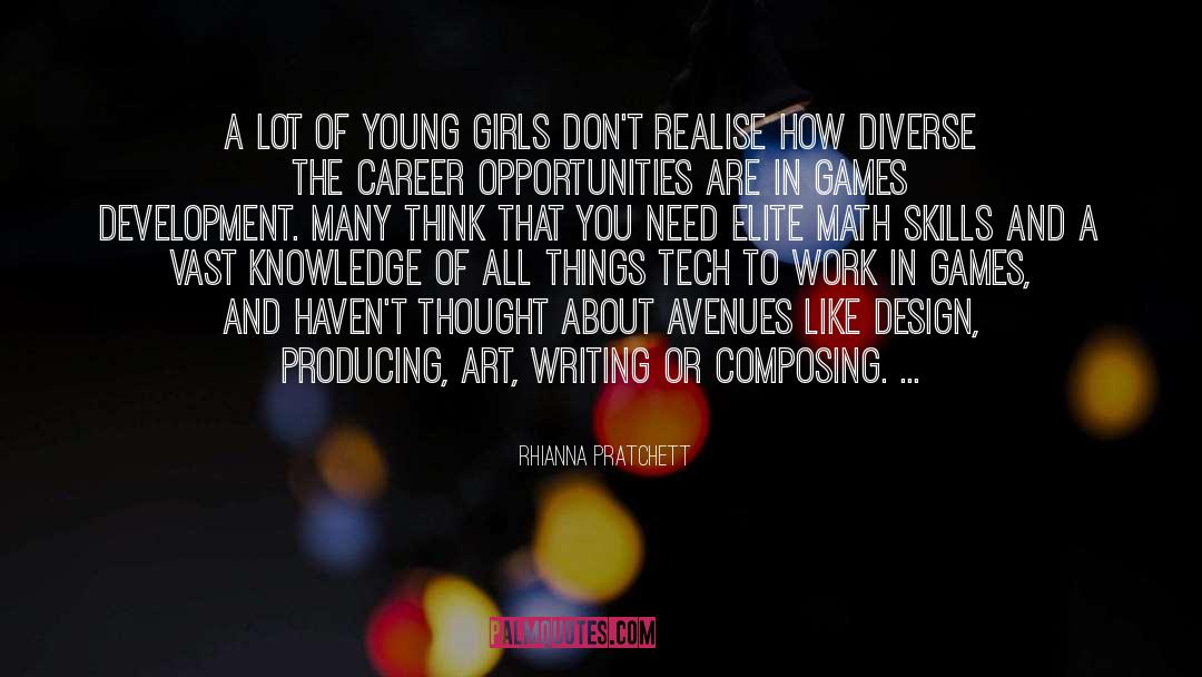 Diverse quotes by Rhianna Pratchett