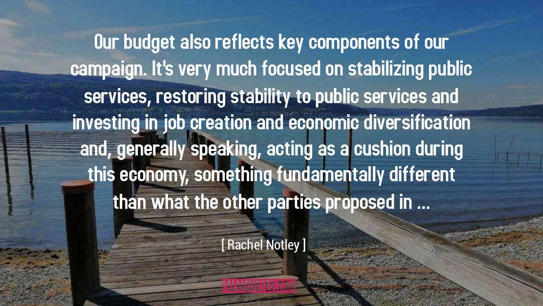 Diversification quotes by Rachel Notley