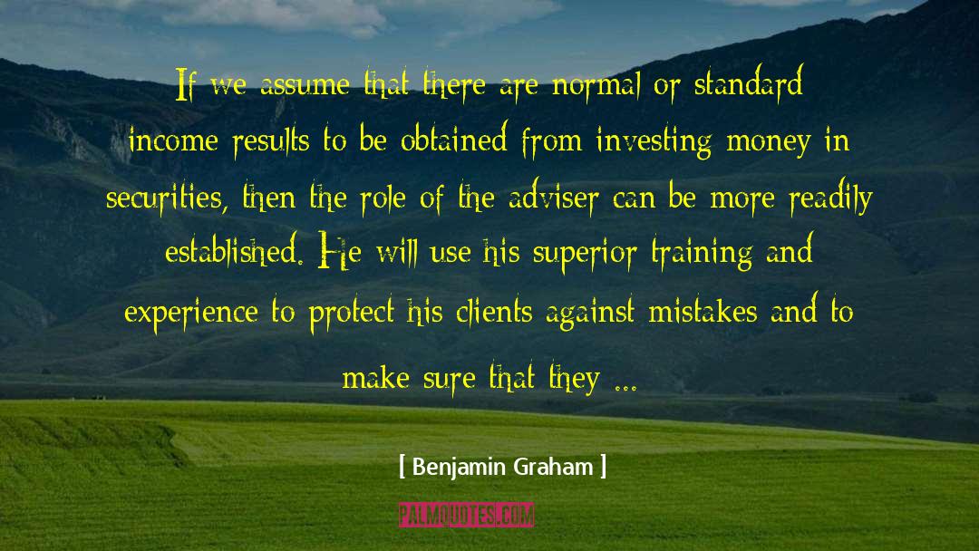 Diversifying Income quotes by Benjamin Graham