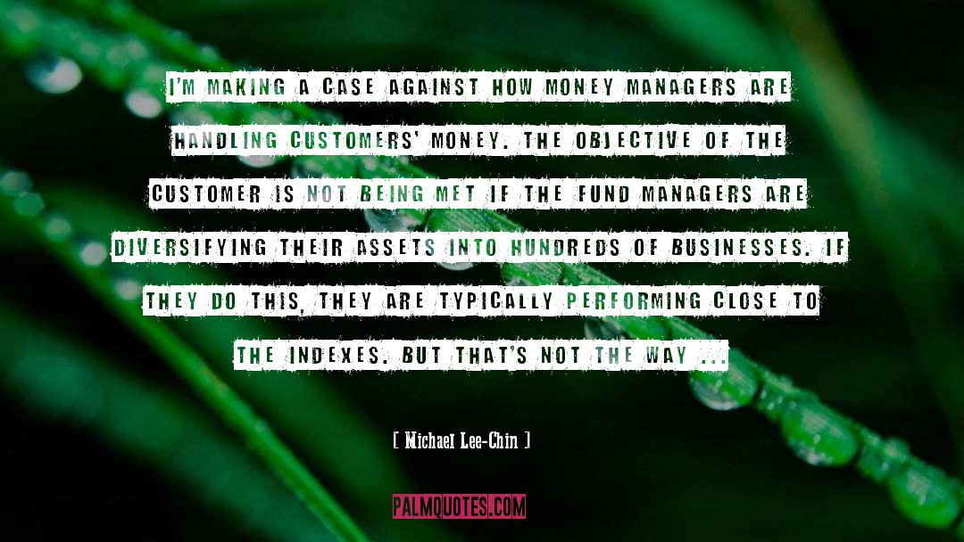 Diversifying Income quotes by Michael Lee-Chin