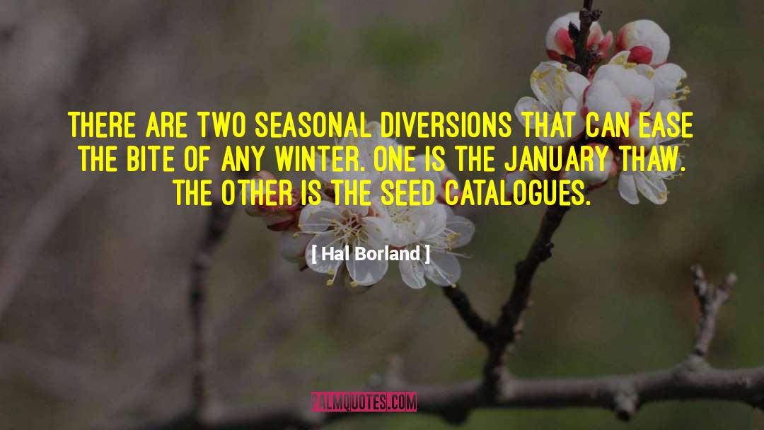 Diversions quotes by Hal Borland