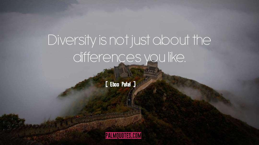 Diversity quotes by Eboo Patel