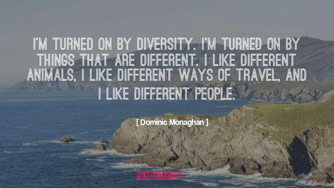 Diversity quotes by Dominic Monaghan