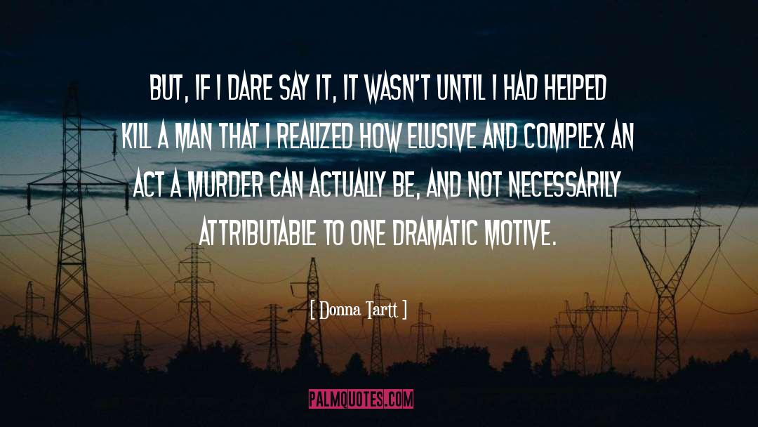 Divide Elusive quotes by Donna Tartt