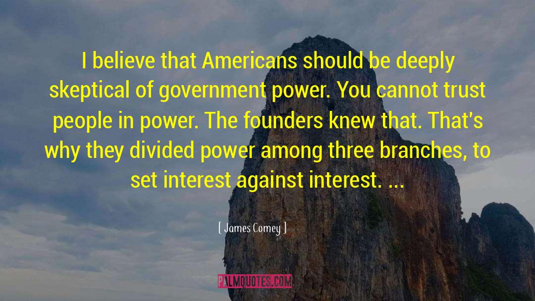 Divided America quotes by James Comey