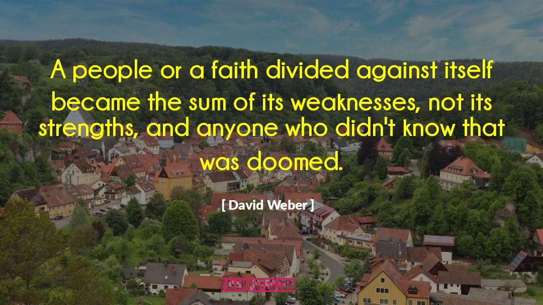 Divided And Conquered quotes by David Weber