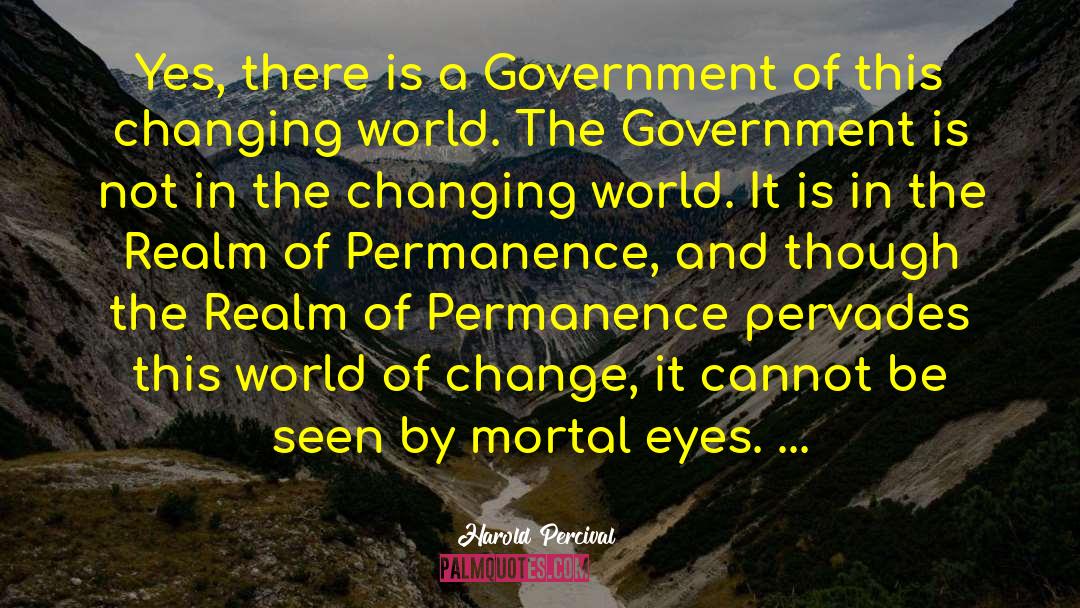 Divided Government quotes by Harold Percival